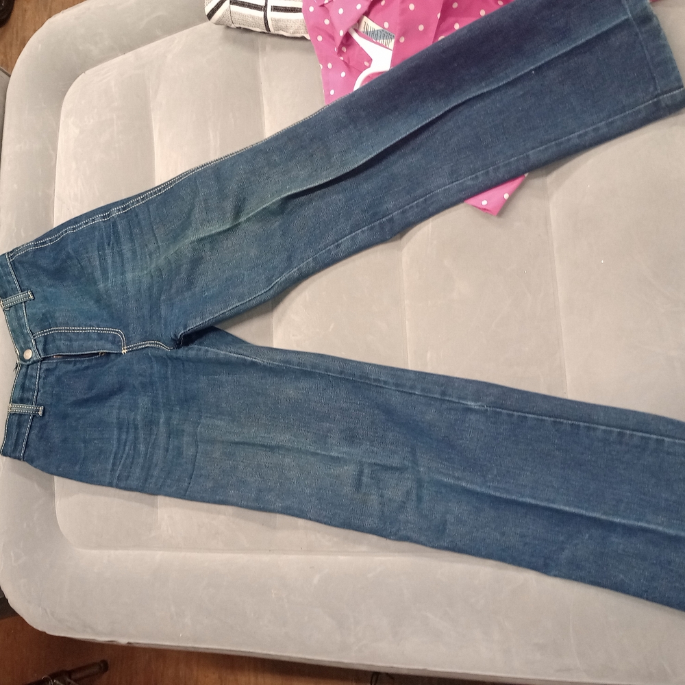 Vintage Lucky Girl Blue Denim Jeans